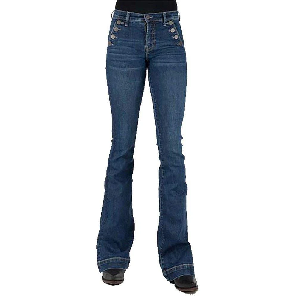 Tin Haul Women's Libby High Rise Flare Jean 4 Tin Haul Women's Libby High Rise Flare Jean - Image 2
