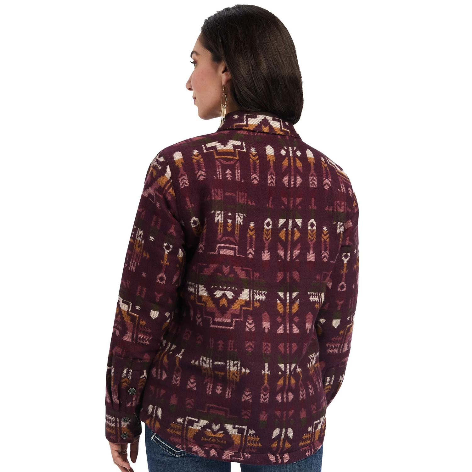 Ariat Womens Shacket Shirt Jacket Laredo JCD 4 Ariat Womens Shacket Shirt Jacket Laredo JCD - Image 2