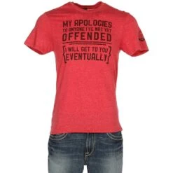 Mason Jar Label Llc Apologies Red Tee