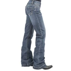 Stetson Women's 214 Fit Trouser Style Jeans -Deals Cowgirl Kit Store 11 054 0214 0205 2