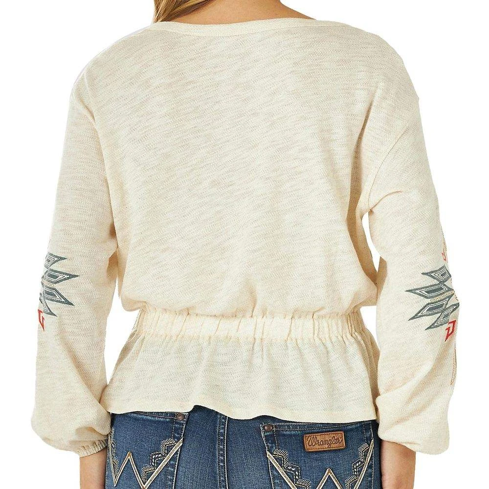 Wrangler Women's Retro Gathered Waist Top 4 Wrangler Women's Retro Gathered Waist Top - Image 2