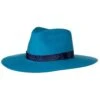 Women's M+F Turquoise With Navy Band Fashion Hat -Deals Cowgirl Kit Store 131478 default l
