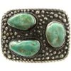 Paige Wallace Women's Turquoise Three Stone Buckle -Deals Cowgirl Kit Store 144454 337952