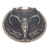 And West Oval Elk Skull Buckle -Deals Cowgirl Kit Store 149005 default l