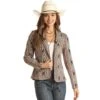 Rock & Roll Denim Women's Aztec Print Blazer -Deals Cowgirl Kit Store 150077 default l