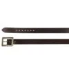 Women's Catchfly Dark Brown Leather Belt With Burnished Buckle -Deals Cowgirl Kit Store 152054 default l
