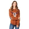 Wrangler Women's Retro Brown Americana Sweater -Deals Cowgirl Kit Store 154128 default l