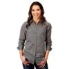 Roper Women's Broken Diamond Print Snap Shirt
