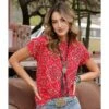 Cruel Girl Women's Girl Bandana Blouse