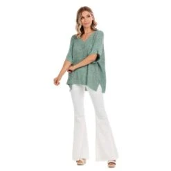 Mud Pie Women's Theo V-Neck Sweater