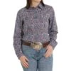 Cinch Women's Button Down Western Shirt -Deals Cowgirl Kit Store 162955 default l