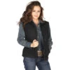 STS Ranch Wear Ladies Wear Barrier Black Vest -Deals Cowgirl Kit Store 48946 default l