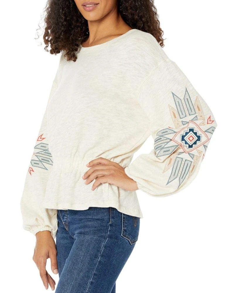 Wrangler Women's Retro Gathered Waist Top 6 Wrangler Women's Retro Gathered Waist Top - Image 4