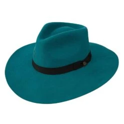 Charlie 1 Horse Highway Teal 3 3/4in. Brim