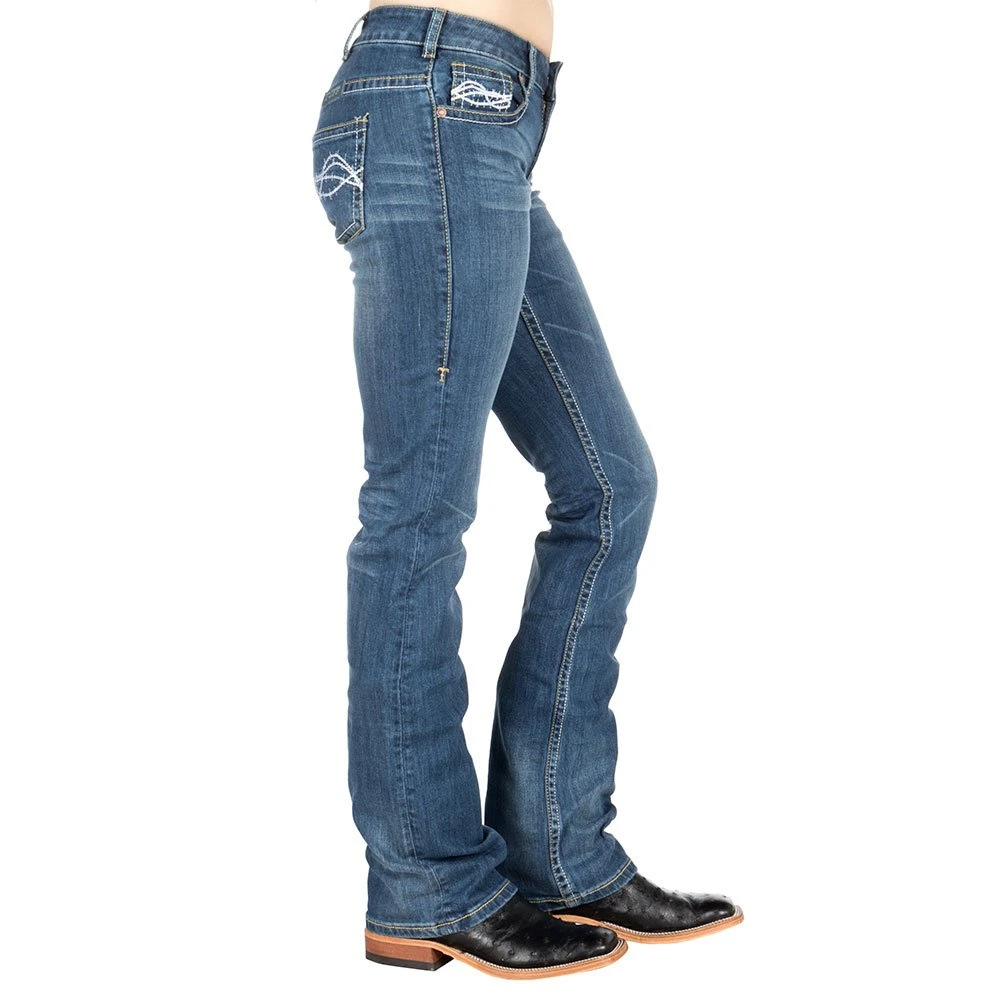 Cowgirl Tuff Co Women's Don't Fence Me In Jeans 5 Cowgirl Tuff Co Women's Don't Fence Me In Jeans - Image 3