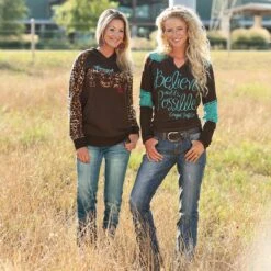 Cowgirl Tuff Co Women's Don't Fence Me In Jeans 11 Cowgirl Tuff Co Women's Don't Fence Me In Jeans -Deals Cowgirl Kit Store FENCE FO283 JWESTV