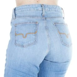 Kimes Ranch Women's Jennifer Light Wash High Rise Trouser Jeans -Deals Cowgirl Kit Store JENNIFER SUGARFADE 4