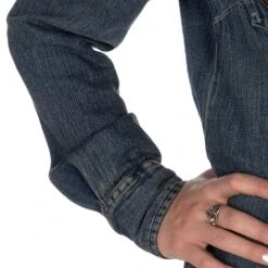 Wrangler Women's Vintage Denim Snap Shirt -Deals Cowgirl Kit Store LW3039D 22
