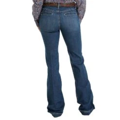 Cinch Women's Lynden Medium Stonewash Slim Trouser 5 Cinch Women's Lynden Medium Stonewash Slim Trouser -Deals Cowgirl Kit Store MJ81454087 02