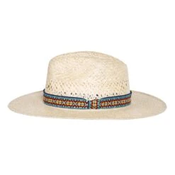 Rodeo King Tracker Jute With Tapestry Band 3 1/in.` Brim Fashion Straw Hat -Deals Cowgirl Kit Store RK313 2
