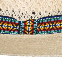 Rodeo King Tracker Jute With Tapestry Band 3 1/in.` Brim Fashion Straw Hat -Deals Cowgirl Kit Store RK313 3