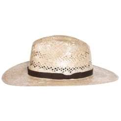 Rodeo King Tracker Rami With Brown Band 3 1/2in Brim Fashion Hat -Deals Cowgirl Kit Store RK314 2